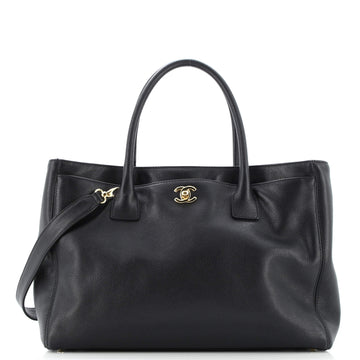 Chanel Cerf Executive Tote Leather Medium