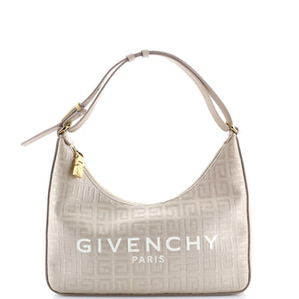 Givenchy Moon Cut Out Bag 4G Coated Canvas Small