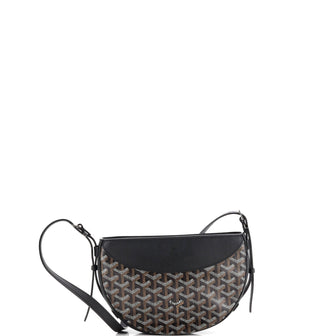 Goyard Hirondelle Shoulder Bag Coated Canvas and Leather