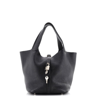 Hermes Picotin Lock Bag Clemence MM