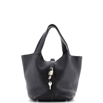 Hermes Picotin Lock Bag Clemence MM