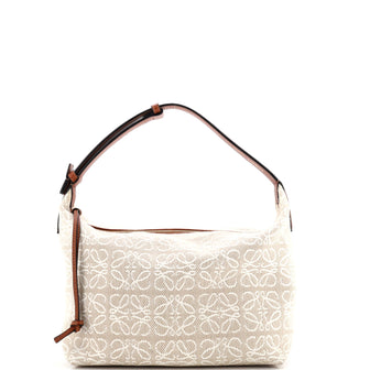 Loewe Cubi Hobo Anagram Jacquard Medium