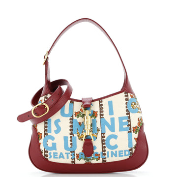 Gucci 100 Jackie 1961 Hobo Limited Edition Canvas Small