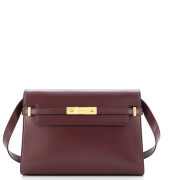 Saint Laurent Manhattan Shoulder Bag Leather Medium