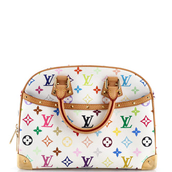 Louis Vuitton Trouville Handbag Monogram Multicolor