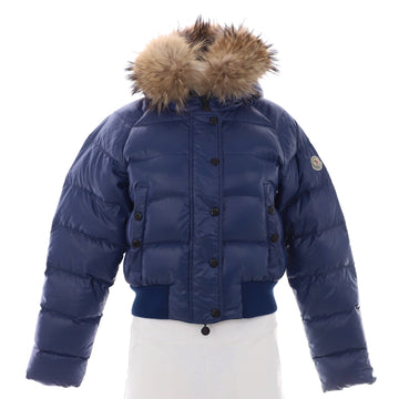 Moncler Women's Alpin Hooded Puffer Jacket Quilted Polyamide with Down and Fur