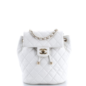 Chanel Urban Spirit NM Backpack Quilted Caviar Mini