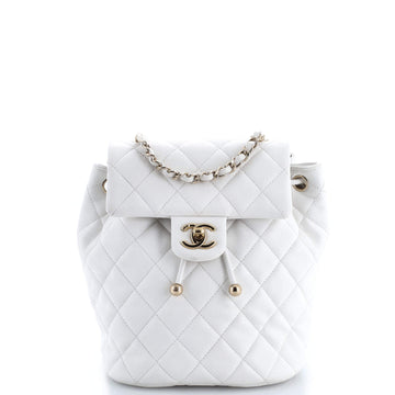 Chanel Urban Spirit NM Backpack Quilted Caviar Mini
