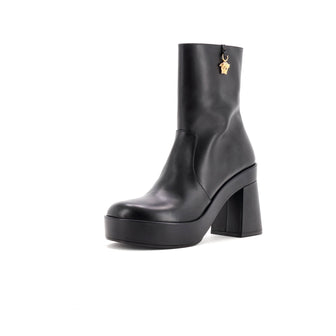 Versace Women's Medusa Platform Boots Leather