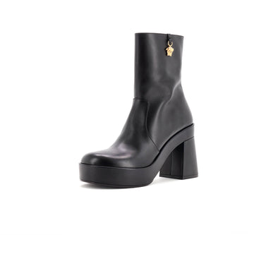 Versace Women's Medusa Platform Boots Leather