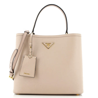 Prada Panier Bucket Bag Saffiano Leather Large