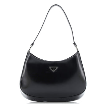 Prada Cleo Shoulder Bag Spazzolato Leather Medium