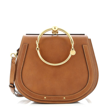 Chloe Nile Crossbody Bag Leather Medium