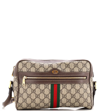 Gucci Ophidia Shoulder Bag GG Coated Canvas Small