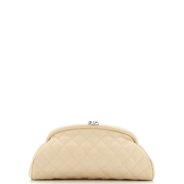 Chanel Timeless Clutch Quilted Caviar