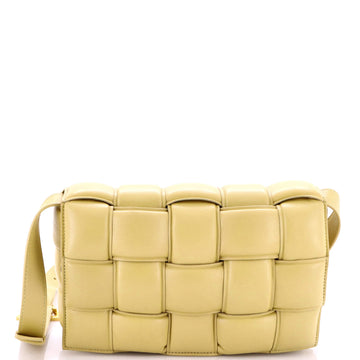 Bottega Veneta Cassette Crossbody Bag Padded Maxi Intrecciato Leather