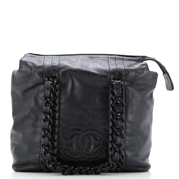 Chanel Resin Modern Chain Tote Calfskin