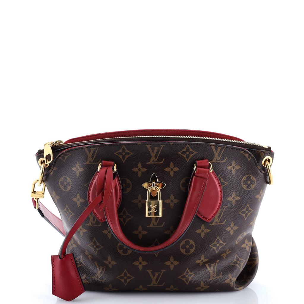 Louis Vuitton Flower Zipped Tote Monogram Canvas PM 349556