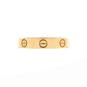 Cartier Love Wedding Band Ring 18K Yellow Gold