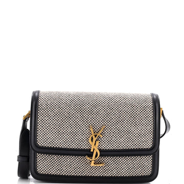 Saint Laurent Solferino Bag Canvas Medium