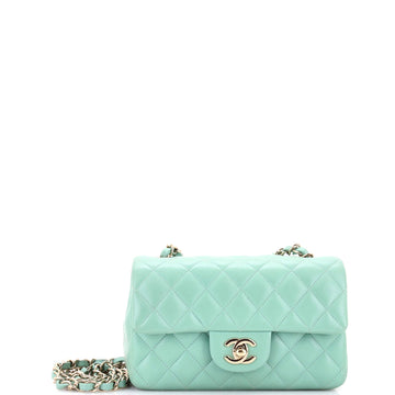 Chanel Classic Single Flap Bag Quilted Lambskin Mini