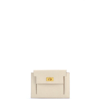 Hermes Kelly Pocket Compact Wallet Epsom
