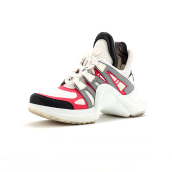 Louis Vuitton Women's LV Archlight Sneakers Fabric and Leather