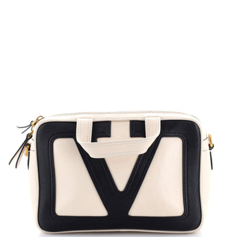Valentino Garavani Viva Superstar Convertible Zip Tote Leather Small