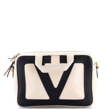 Valentino Garavani Viva Superstar Convertible Zip Tote Leather Small