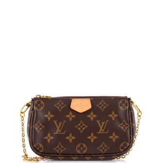 Louis Vuitton Multi Pochette Accessoires Pouch Monogram Canvas Small
