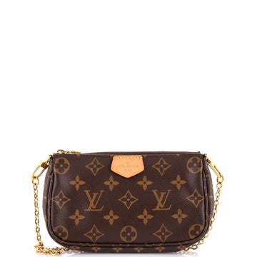 Louis Vuitton Multi Pochette Accessoires Pouch Monogram Canvas Small
