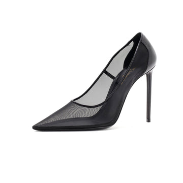 Saint Laurent Women's Anja Pumps Mesh and Leather