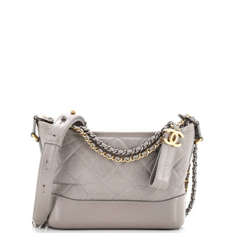 Chanel Gabrielle Hobo Quilted Aged Calfskin Small