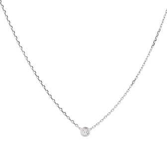 Cartier Cartier D'Amour Pendant Necklace 18K White Gold and Diamond XS