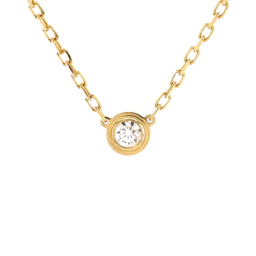 Cartier Cartier D'Amour Pendant Necklace 18K Yellow Gold and Diamond Small