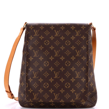 Louis Vuitton Musette Salsa Handbag Monogram Canvas GM
