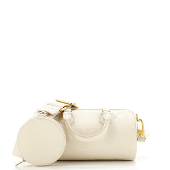 Louis Vuitton Papillon Handbag Bicolor Monogram Empreinte Giant BB