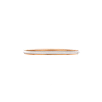 Tiffany & Co. Classic Milgrain Band Ring Platinum with 18K Rose Gold 2mm