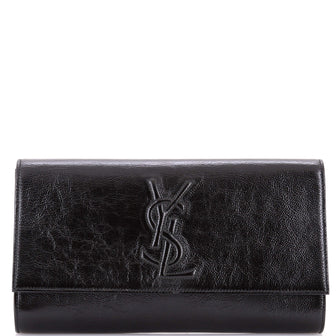 Saint Laurent Belle de Jour Clutch Leather Large