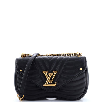 Louis Vuitton New Wave Chain Bag Quilted Leather MM