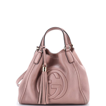 Soho Convertible Shoulder Bag Leather Small