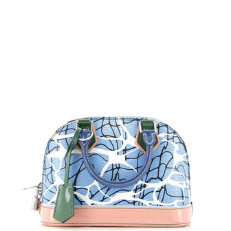 Louis Vuitton Alma Handbag Limited Edition Print Epi Leather BB