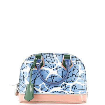 Louis Vuitton Alma Handbag Limited Edition Print Epi Leather BB