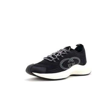 Gucci Men's Run Sneakers Embroidered Technical Fabric