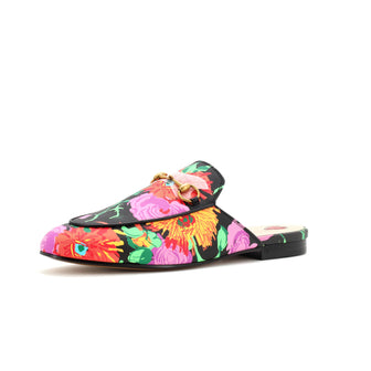 Gucci Women's Princetown Mules Printed Leather