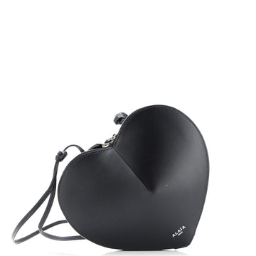 Alaia Le Coeur Shoulder Bag Leather