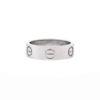 Cartier Love Band Ring Platinum