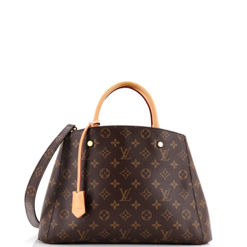 Louis Vuitton Montaigne Handbag Monogram Canvas MM