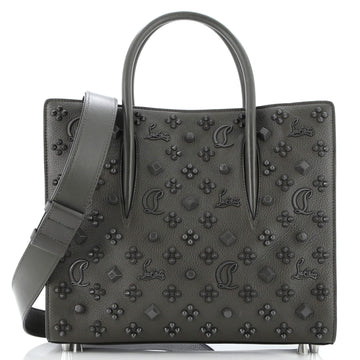 Christian Louboutin Paloma Tote Embellished Leather Medium