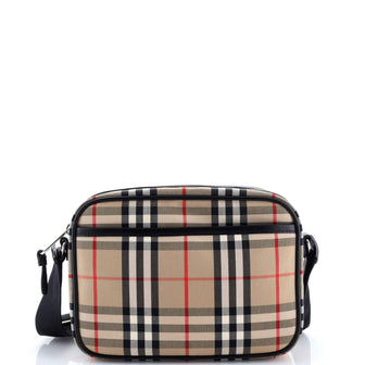 Burberry Paddy Crossbody Bag Vintage Check Canvas Small